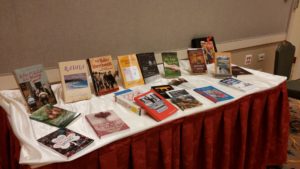 BWW author books on display