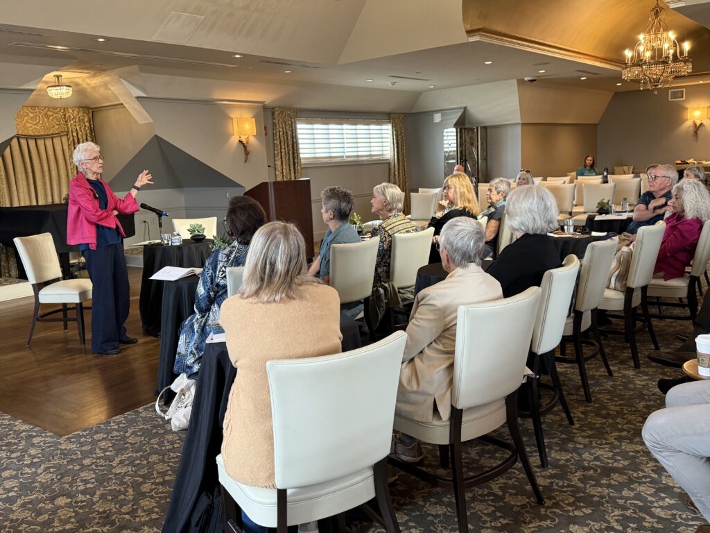 Sara Paretsky at Barrington White House