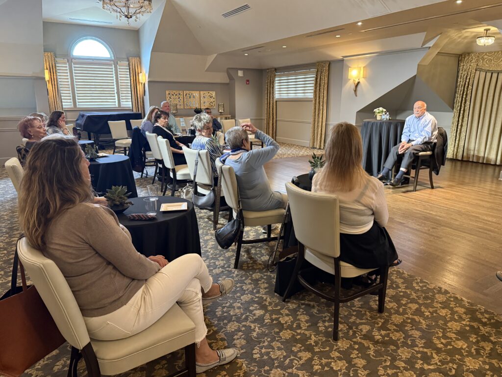 Author Scott Ellsworth talks with BWW members